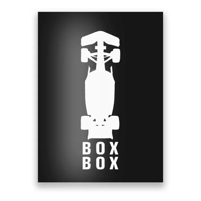 Box Box Formula Poster