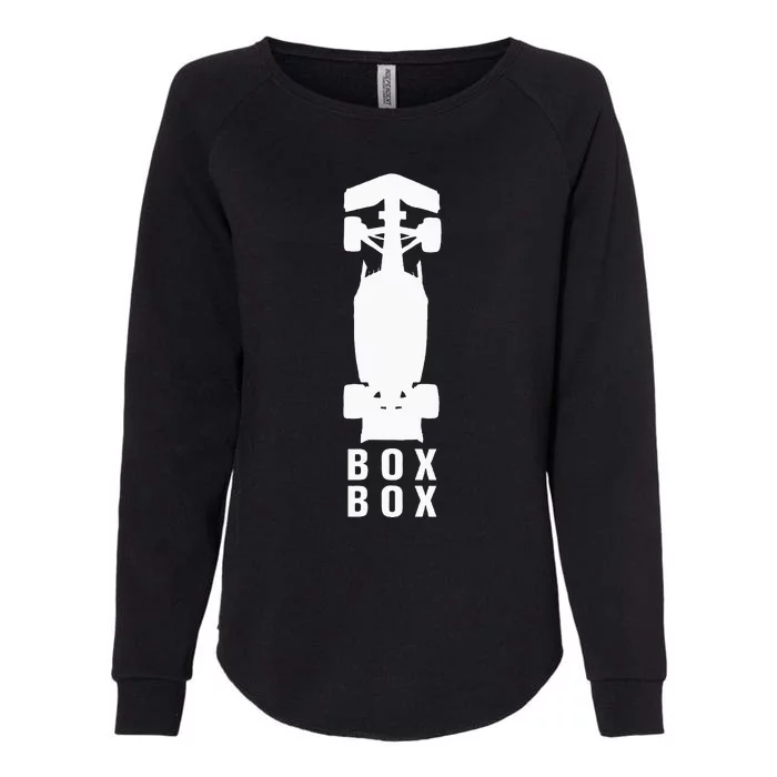 Box Box Formula Womens California Wash Sweatshirt