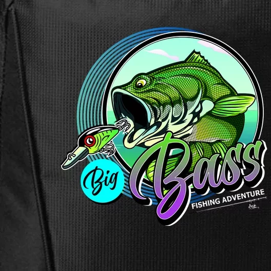 Big Bass Fishing Adventure City Backpack