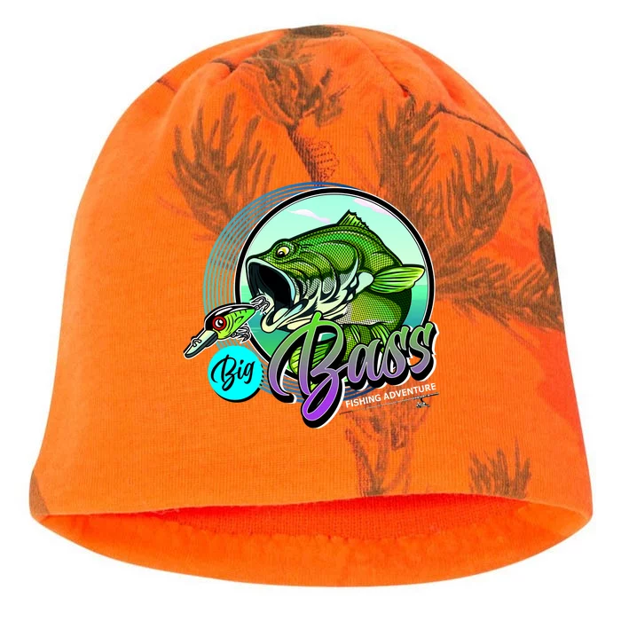 Big Bass Fishing Adventure Kati - Camo Knit Beanie