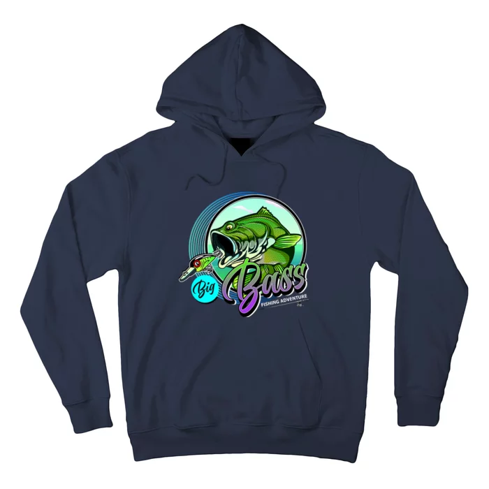 Big Bass Fishing Adventure Hoodie