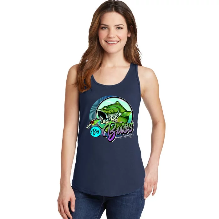 Big Bass Fishing Adventure Ladies Essential Tank