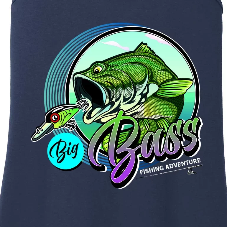 Big Bass Fishing Adventure Ladies Essential Tank