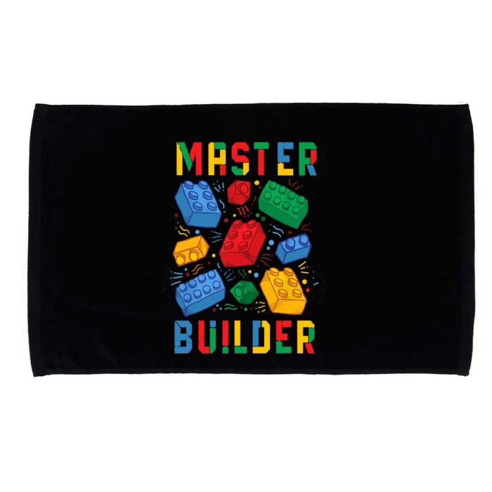 Brick Builder Funny Blocks Master Builder Microfiber Hand Towel