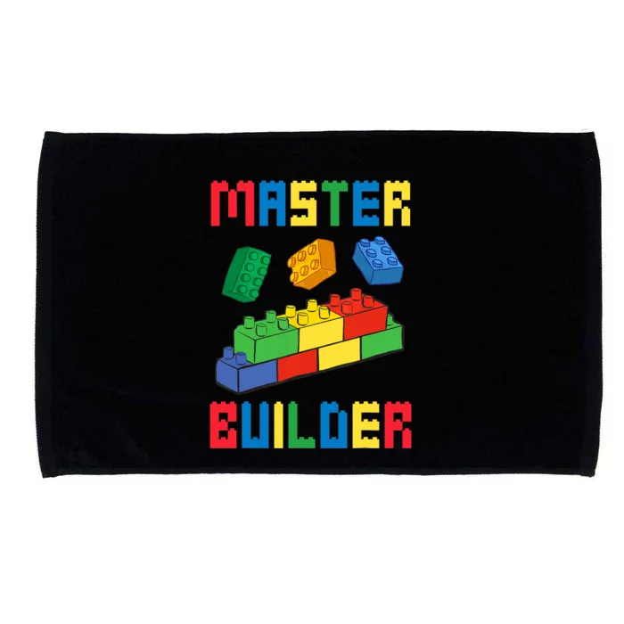 Brick Builder Funny Blocks Building Master Builder Toys Microfiber Hand Towel