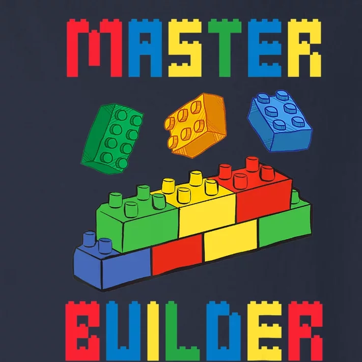 Brick Builder Funny Blocks Building Master Builder Toys Toddler Long Sleeve Shirt