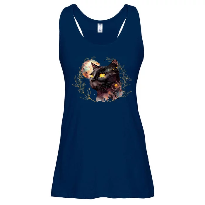 Beautiful Boho Floral Cat Ladies Essential Flowy Tank