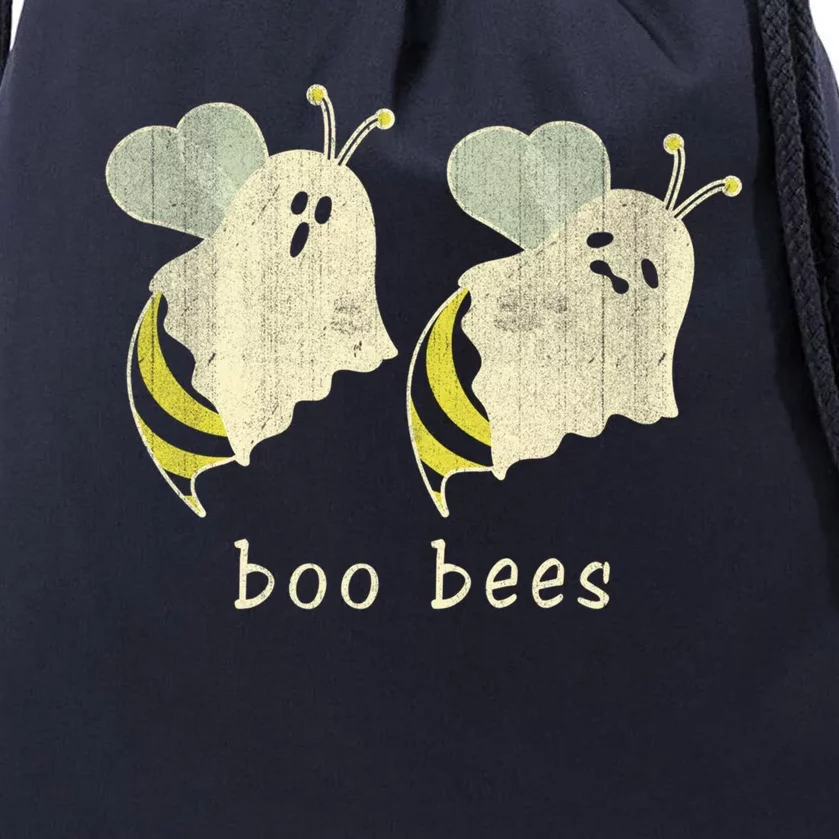 Boo Bee Funny Boo Halloween Bee Lover Gift Drawstring Bag