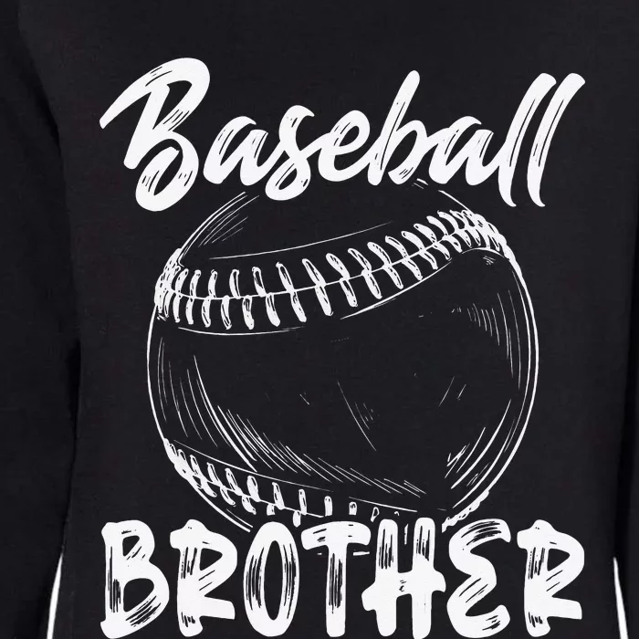 Baseball Brother For Family Matching Players Team Womens California Wash Sweatshirt