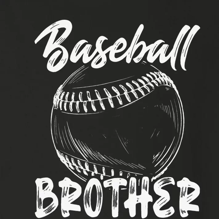 Baseball Brother For Family Matching Players Team Toddler Long Sleeve Shirt