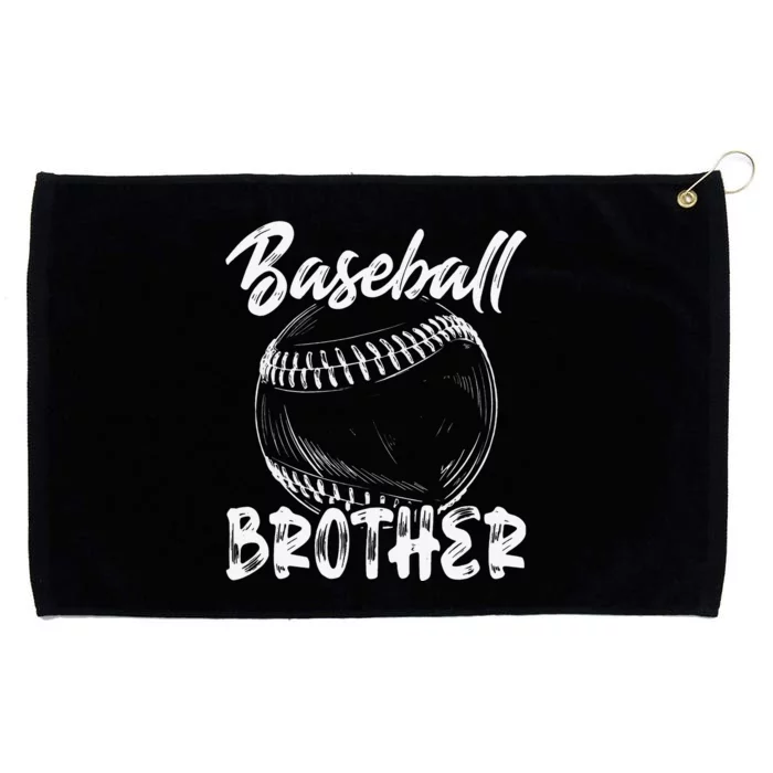 Baseball Brother For Family Matching Players Team Grommeted Golf Towel