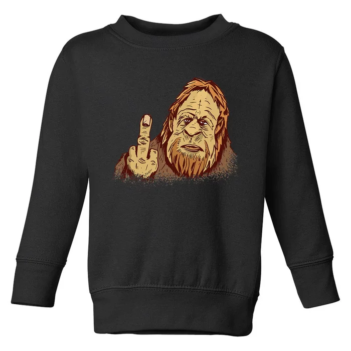 Believe Bigfoot For Monster Lovers Toddler Sweatshirt