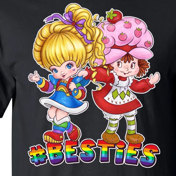 Besties Best Friends Classic TV Show Tall T-Shirt