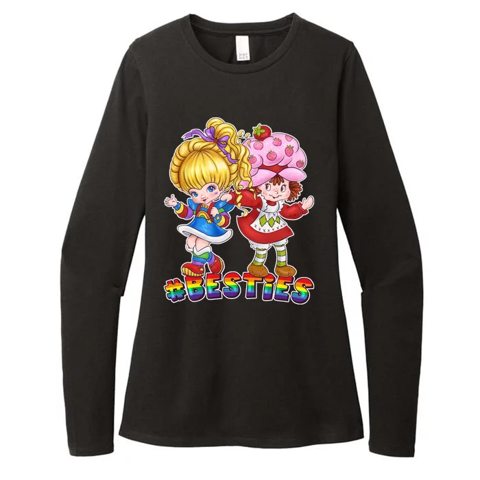 Besties Best Friends Classic TV Show Womens CVC Long Sleeve Shirt