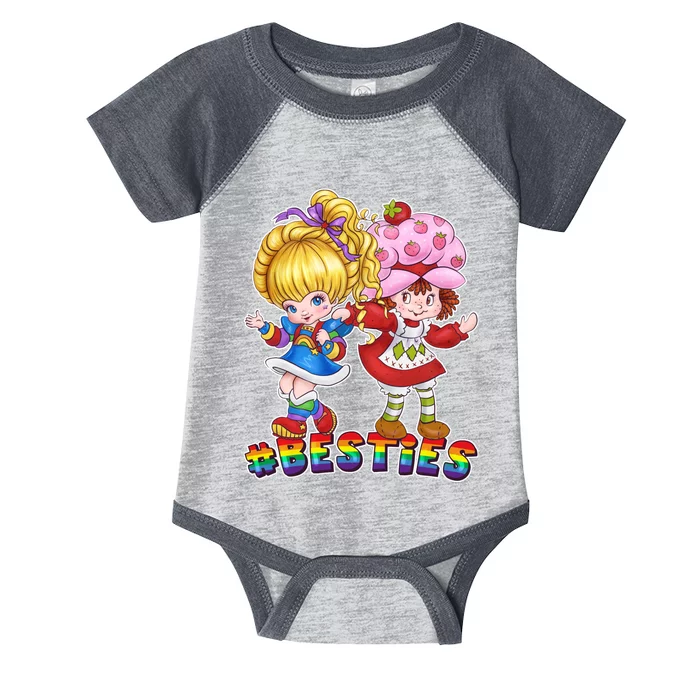 Besties Best Friends Classic TV Show Infant Baby Jersey Bodysuit