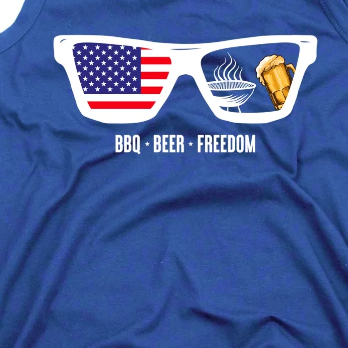 Bbq Beer Freedom Gift Tank Top