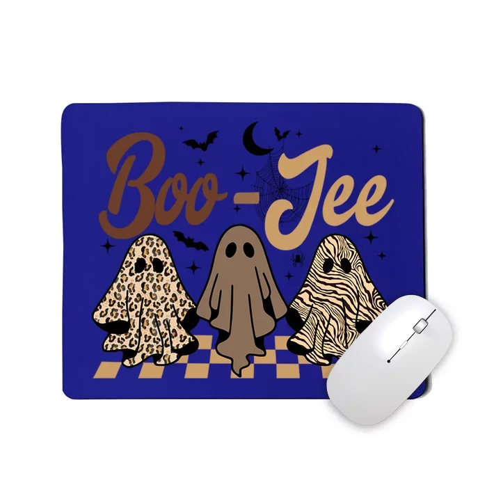 Boujee BooJee Fall Retro Halloween Ghost Spooky Vibes Gift Mousepad