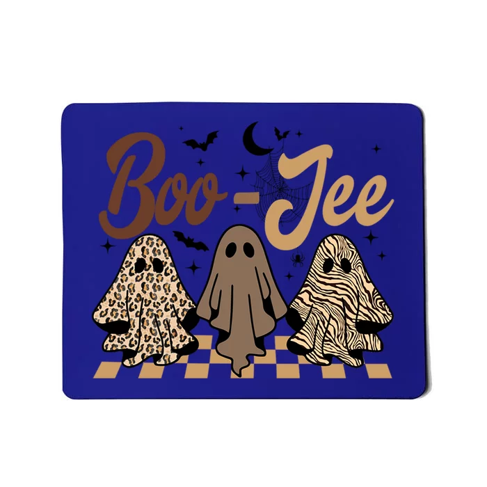 Boujee BooJee Fall Retro Halloween Ghost Spooky Vibes Gift Mousepad