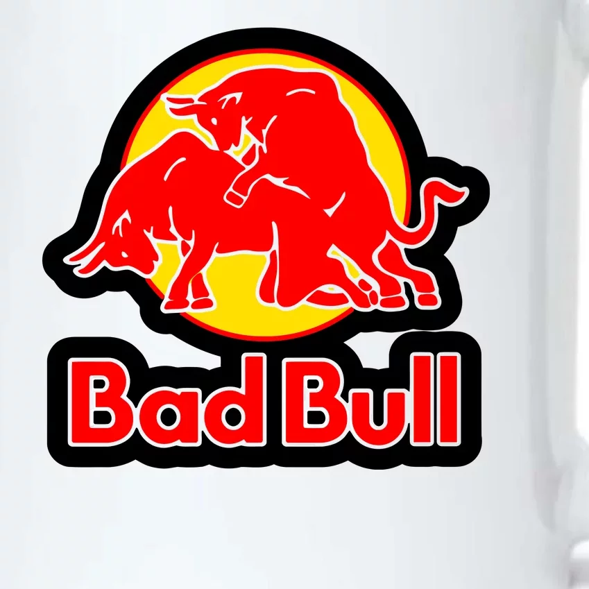 Bad Bull Funny Adult Humor Black Color Changing Mug