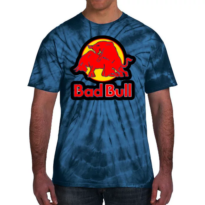 Bad Bull Funny Adult Humor Tie-Dye T-Shirt