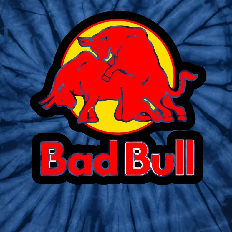 Bad Bull Funny Adult Humor Tie-Dye T-Shirt