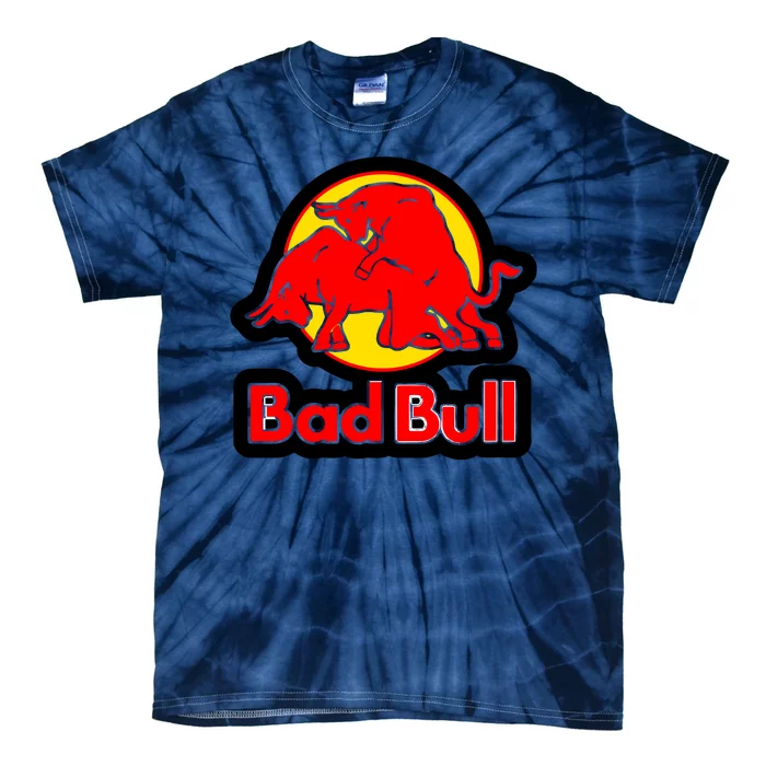 Bad Bull Funny Adult Humor Tie-Dye T-Shirt