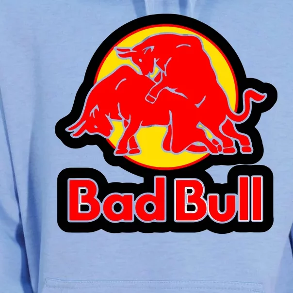 Bad Bull Funny Adult Humor Unisex Surf Hoodie