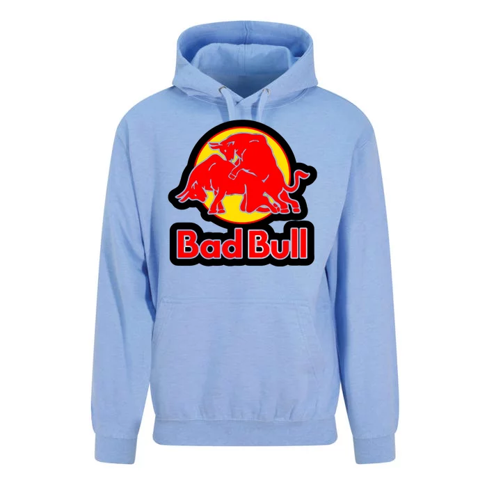 Bad Bull Funny Adult Humor Unisex Surf Hoodie