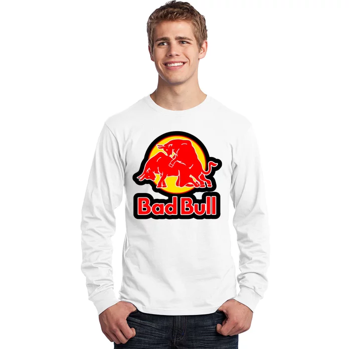 Bad Bull Funny Adult Humor Long Sleeve Shirt