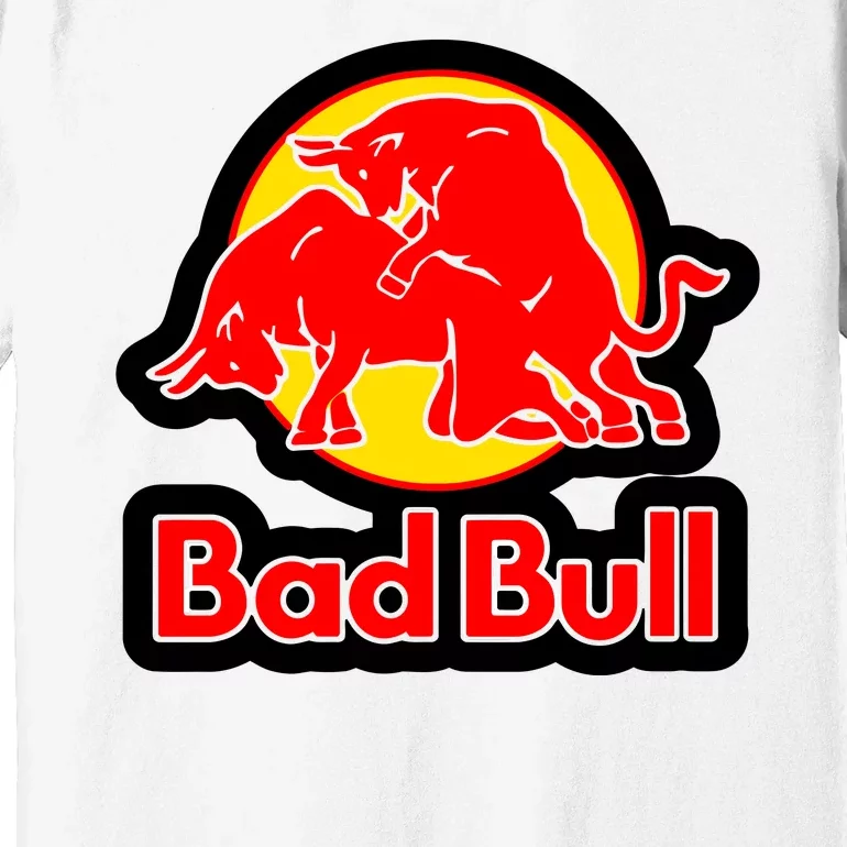 Bad Bull Funny Adult Humor Premium T-Shirt