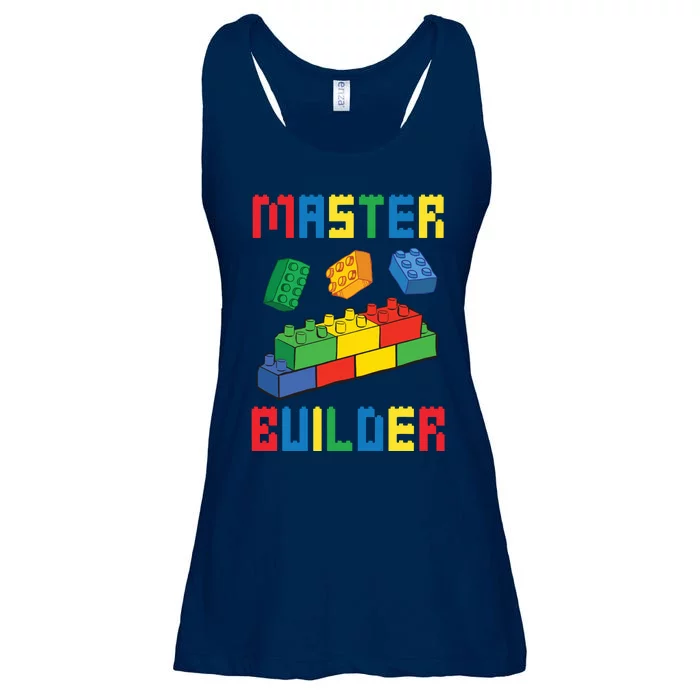 Brick Builder Funny Blocks Building Master Builder Toys Ladies Essential Flowy Tank