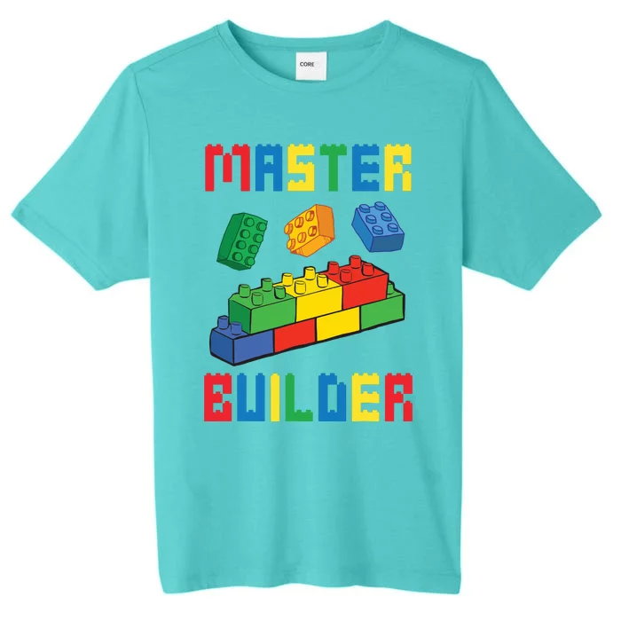 Brick Builder Funny Blocks Building Master Builder Toys ChromaSoft Performance T-Shirt