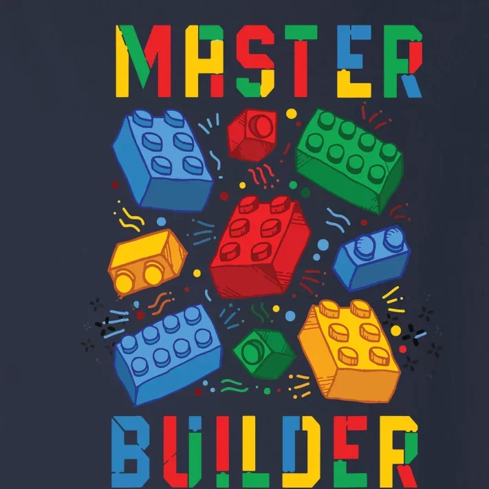 Brick Builder Funny Blocks Master Builder Toddler Long Sleeve Shirt