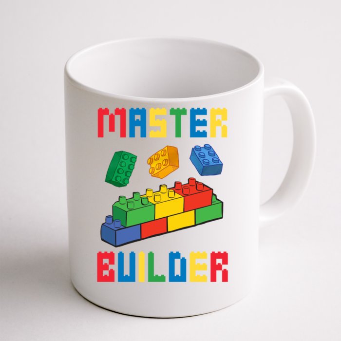 Brick Builder Funny Blocks Building Master Builder Toys Cute Gift Front & Back Coffee Mug