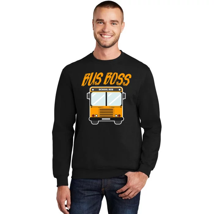 Bus Boss Funny School Bus Driver Sweatshirt