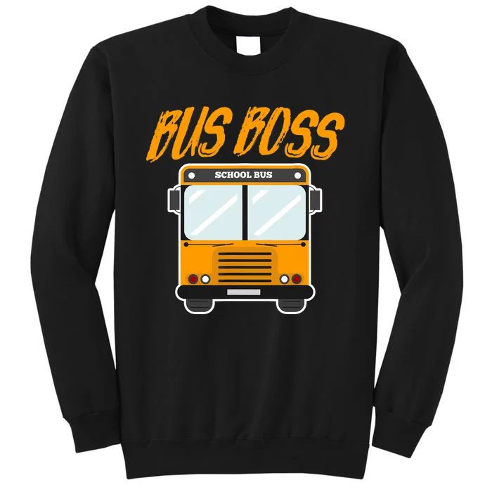 Bus Boss Funny School Bus Driver Sweatshirt