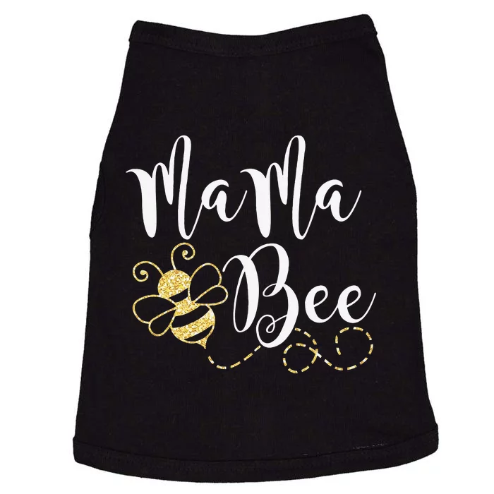 Birthday Bee Family Mama Bee Mom Mothers Gift For Women Doggie Tank