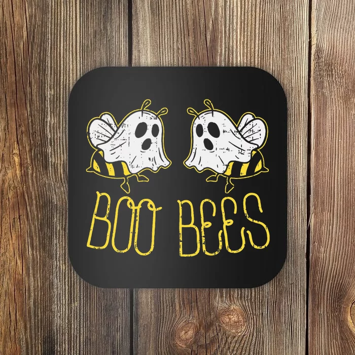 Boo Bees Funny Couples Halloween Costume Coaster