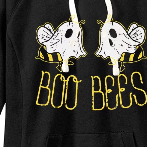 Boo Bees Funny Couples Halloween Costume Women's Fleece Hoodie