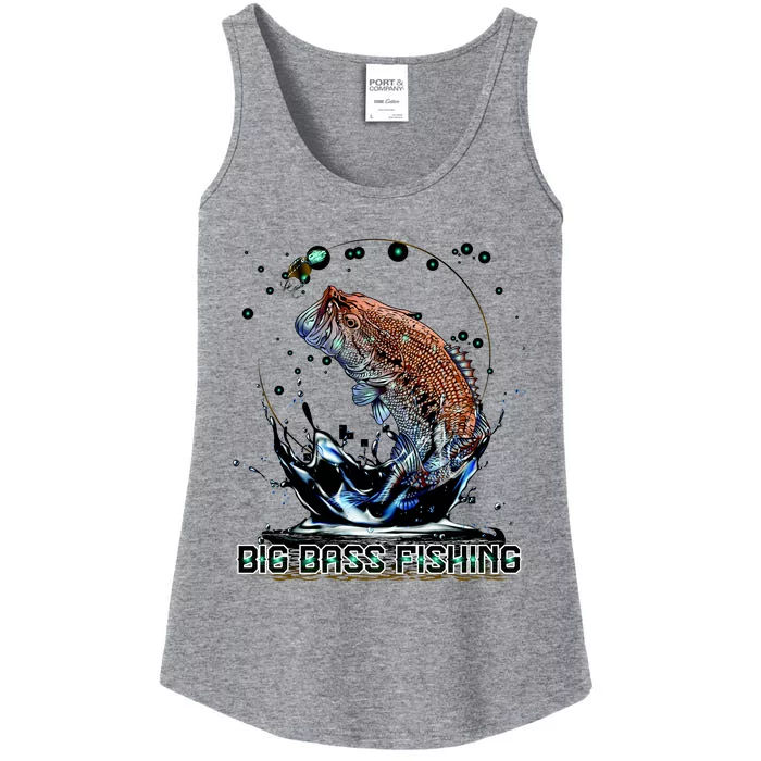 Big Bass Fishing Ladies Essential Tank