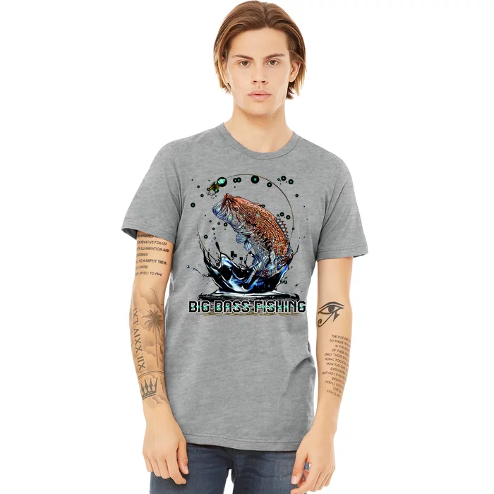 Big Bass Fishing Premium T-Shirt