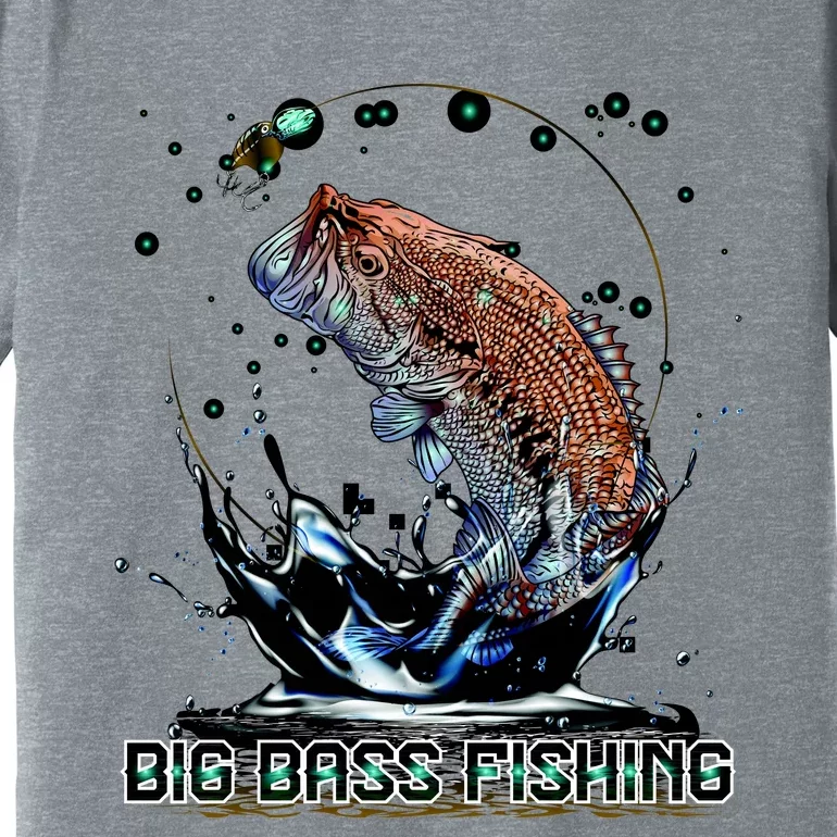 Big Bass Fishing Premium T-Shirt