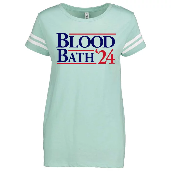 Blood Bath Funny Trump Enza Ladies Jersey Football T-Shirt