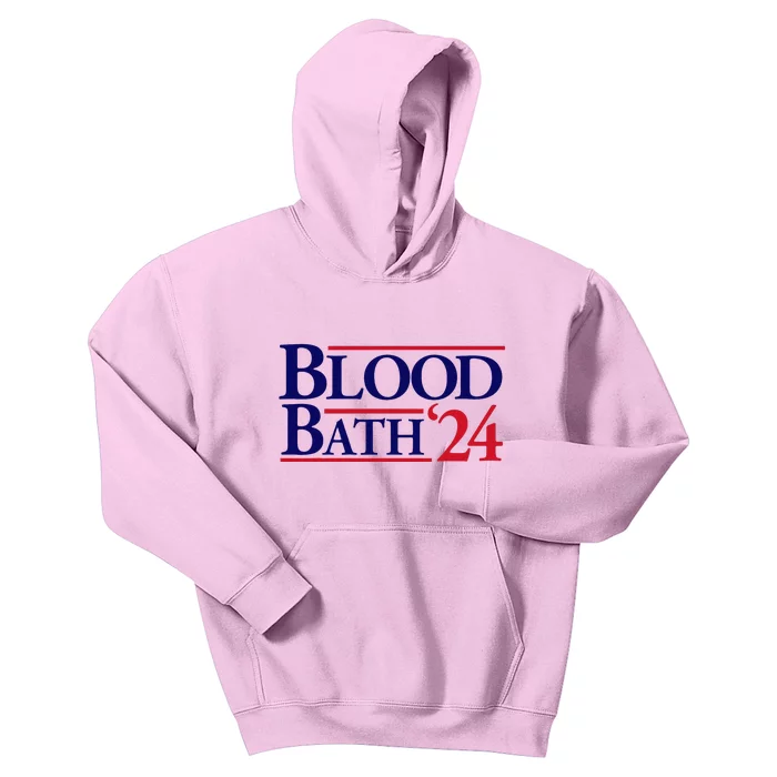 Blood Bath Funny Trump Kids Hoodie