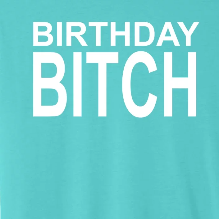 Birthday Bitch Funny Gift ChromaSoft Performance T-Shirt