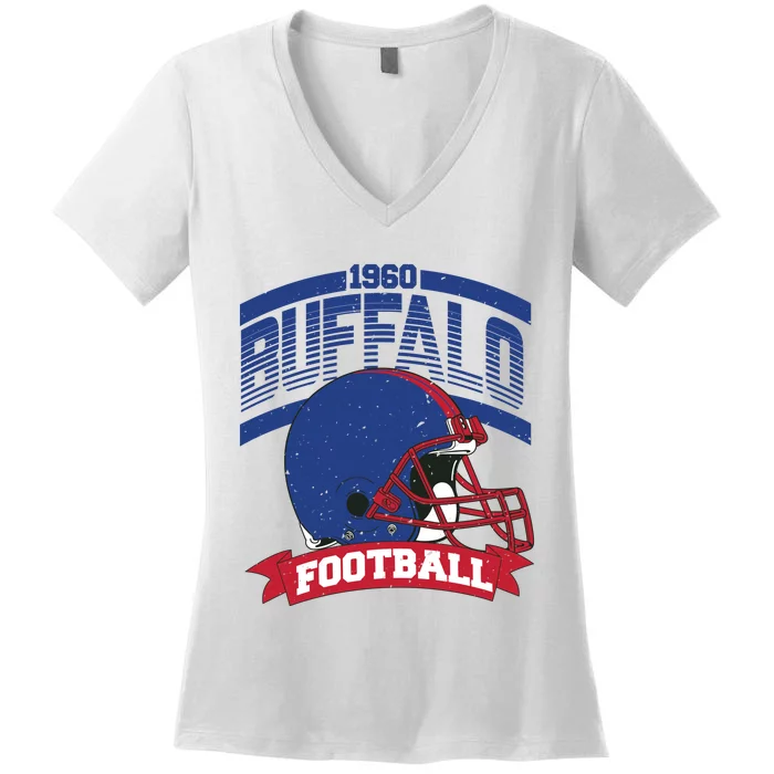 Buffalo Bull Football Team Supporter Women's V-Neck T-Shirt