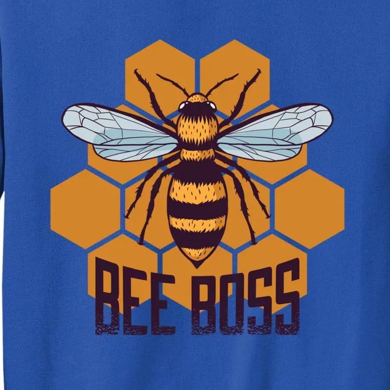 Bee Boss For Beekeepers Who Grow Bees Gift Tall Sweatshirt