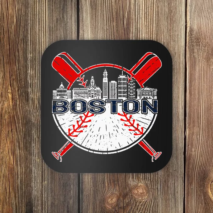 Boston Baseball For And Women Coaster