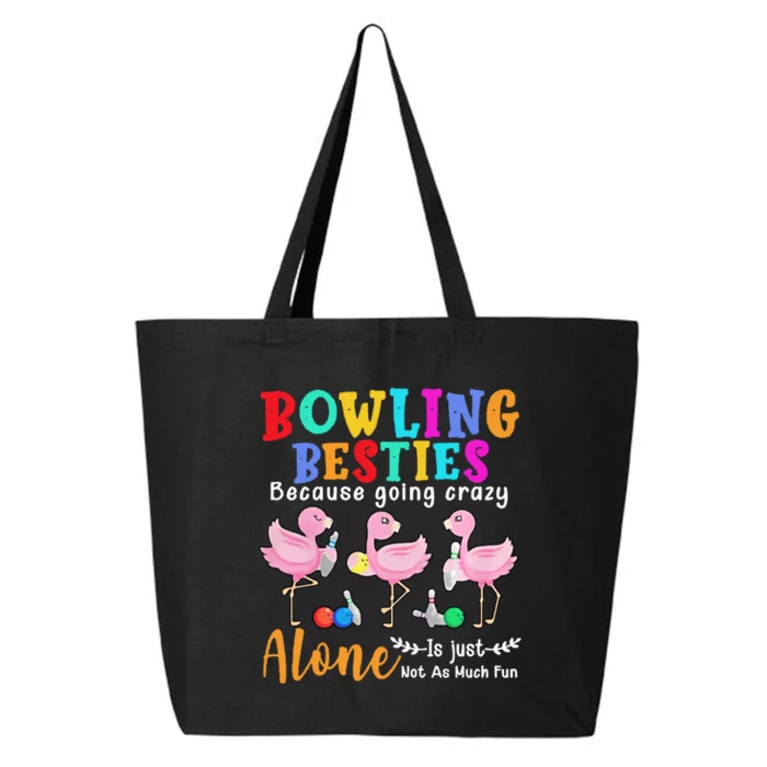 Bowling Besties Funny Best Friend 25L Jumbo Tote