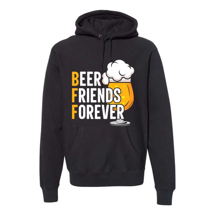 BFF Beer Friends Forever Happy Oktoberfest Premium Hoodie